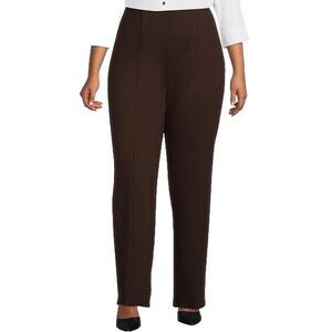 Investments Brown Straight Leg Pants
